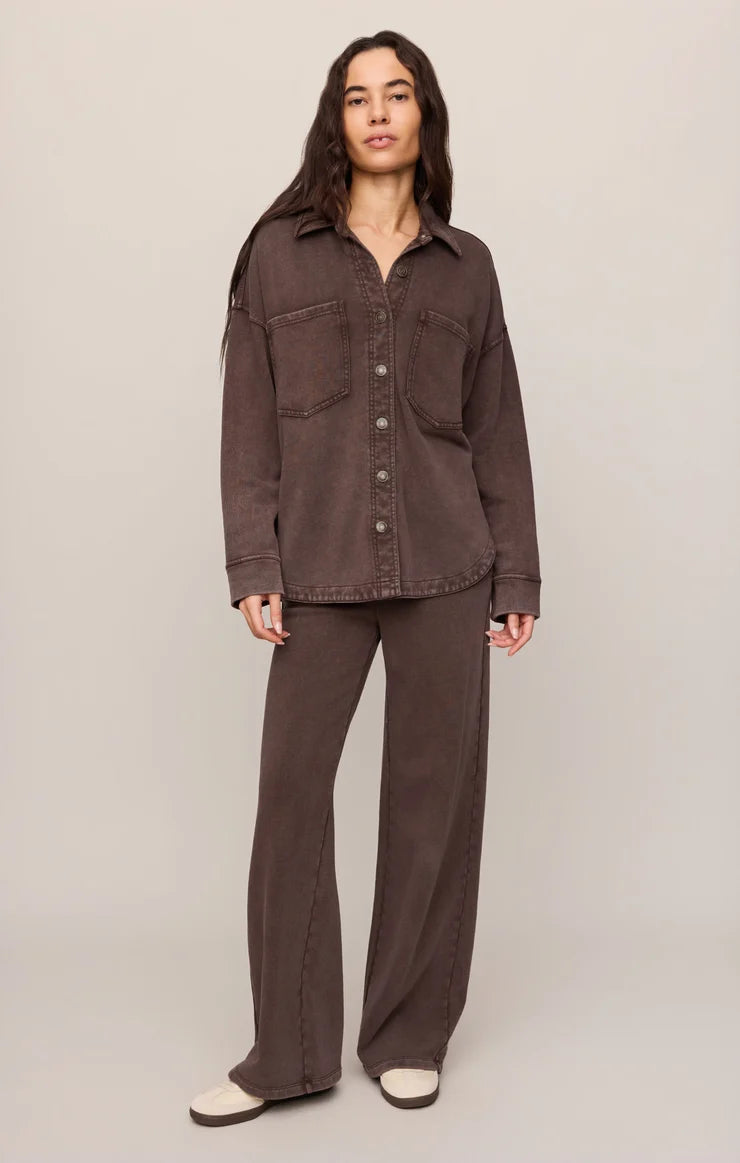 BESTSELLING All Day Knit Jacket in Dark Chocolate | Z Supply