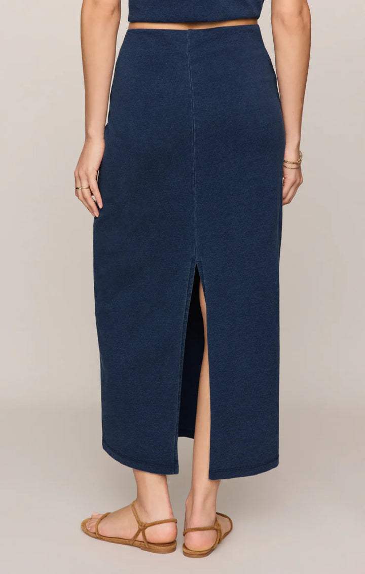 Gail Jersey Denim Midi Skirt | Z Supply