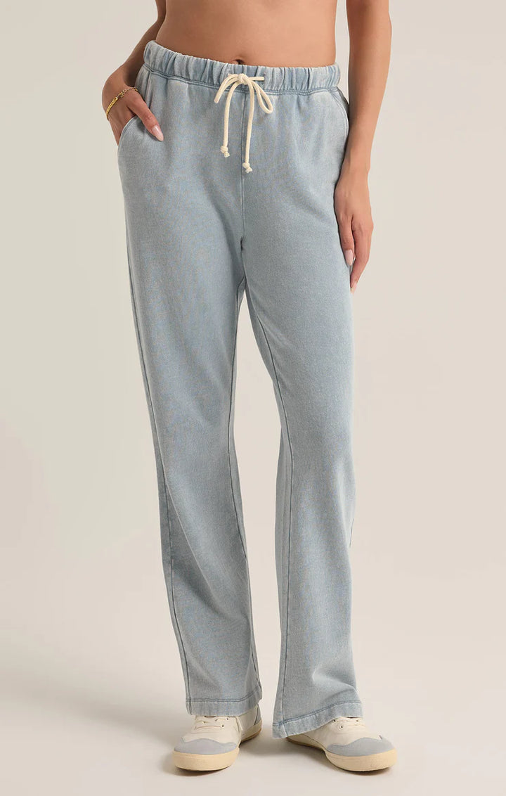 PRESALE Hunter Knit Denim Wash Pant - Washed Indigo