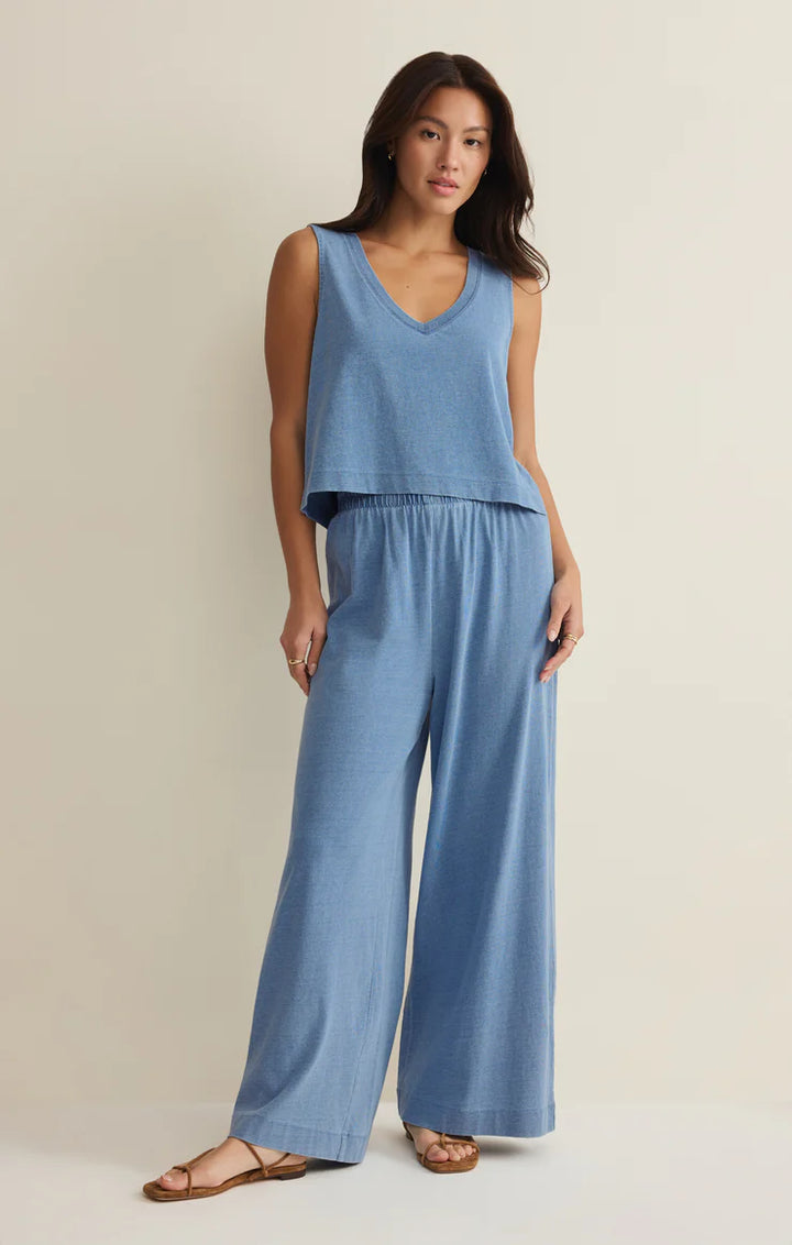 Sloane V-Neck Denim Tank | Z Supply