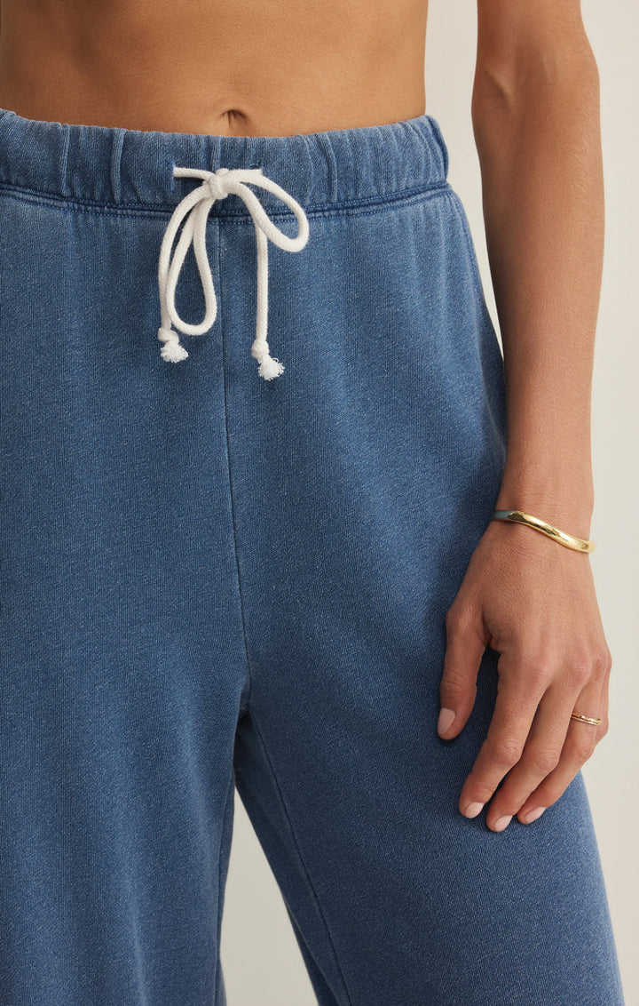 BESTSELLER Hunter Knit Denim Pant - Calypso Blue Indigo | Z Supply