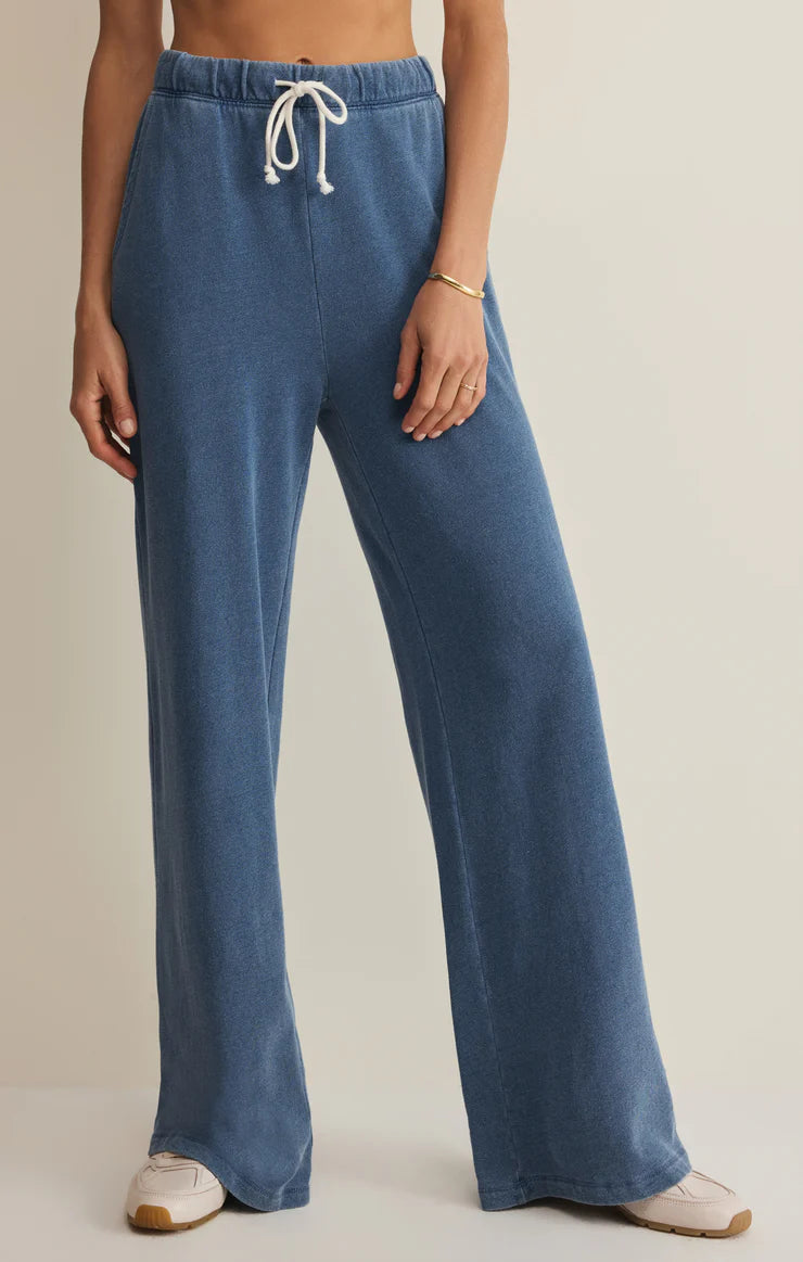 BESTSELLER Hunter Knit Denim Pant - Calypso Blue Indigo | Z Supply
