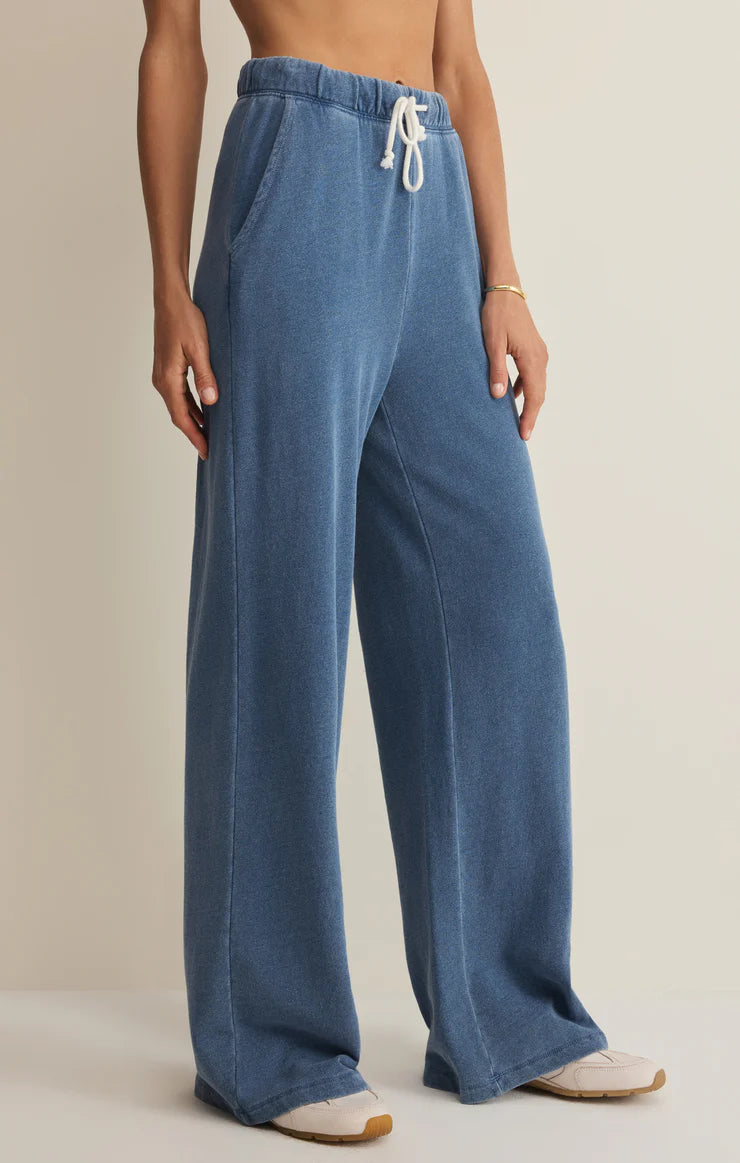 BESTSELLER Hunter Knit Denim Pant - Calypso Blue Indigo | Z Supply