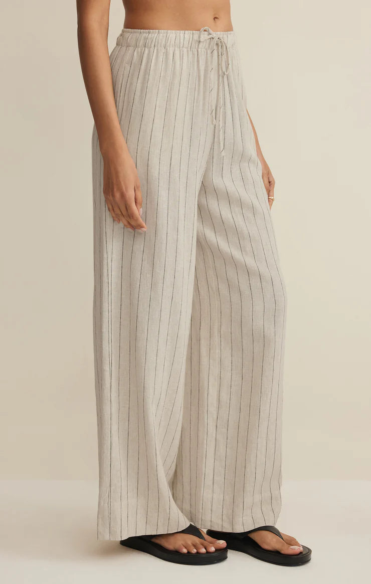 Henri Striped Wide Leg Linen Pant | Z Supply