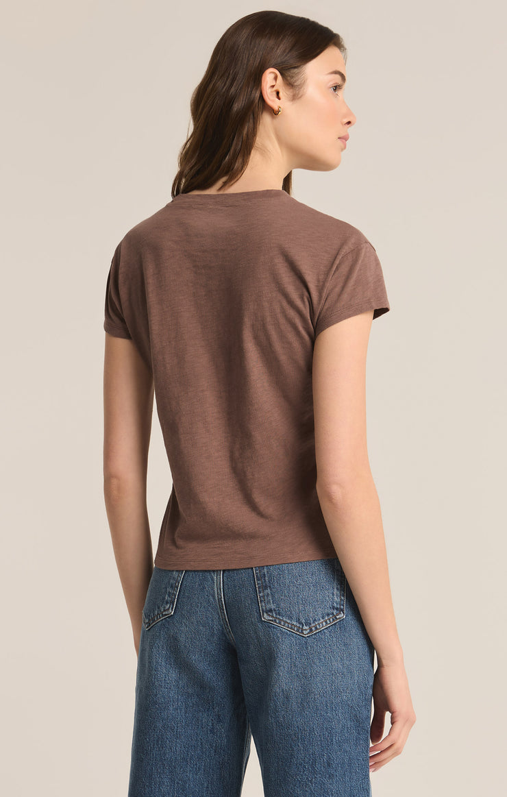 Modern Slub Tee - Deep Taupe | Z Supply