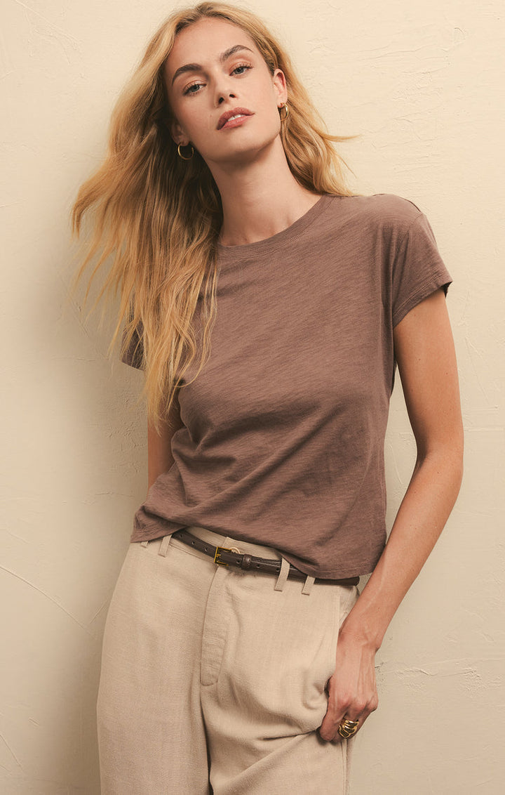 Modern Slub Tee - Deep Taupe | Z Supply