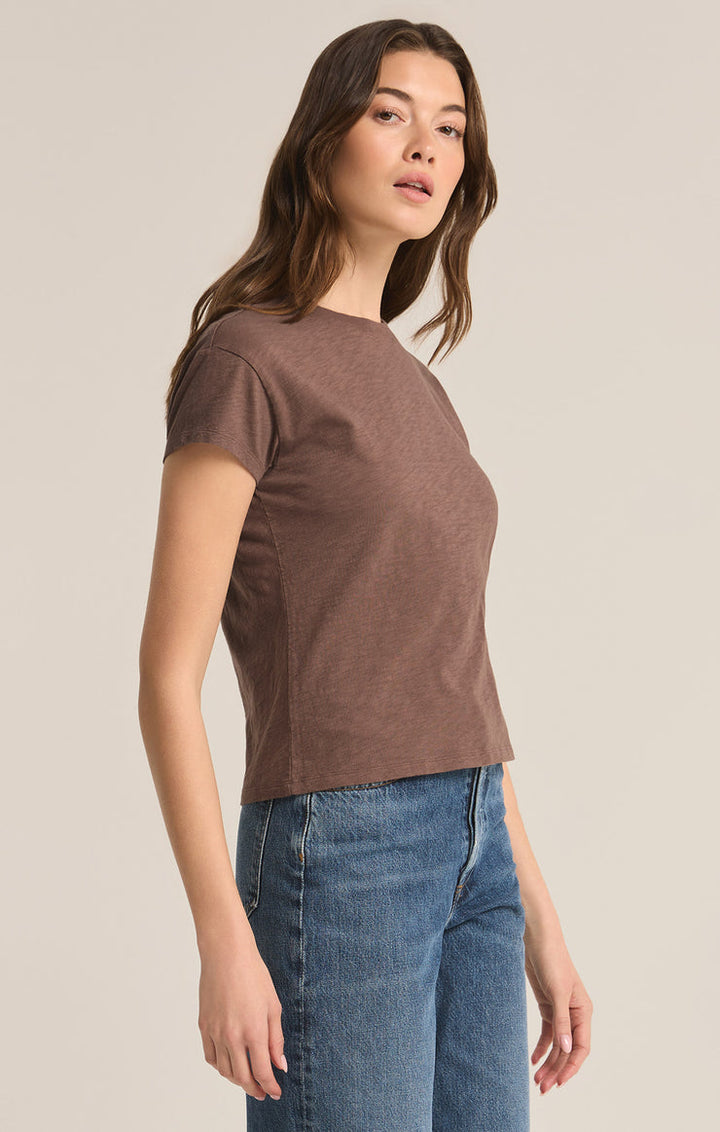 Modern Slub Tee - Deep Taupe | Z Supply