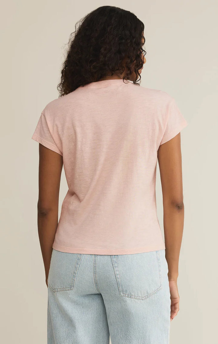 PRESALE Modern Slub Tee - Pink Salt