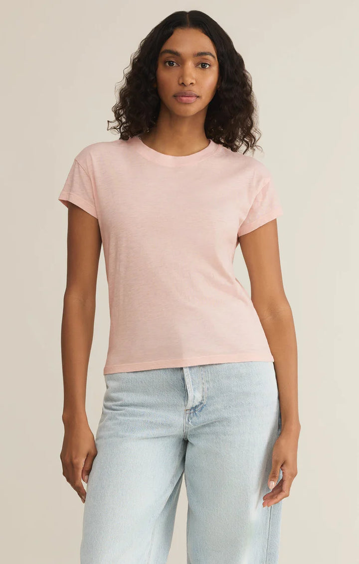 PRESALE Modern Slub Tee - Pink Salt