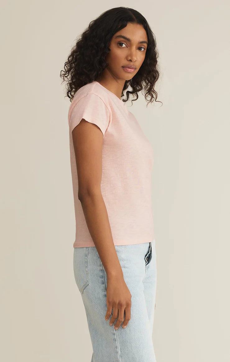 PRESALE Modern Slub Tee - Pink Salt