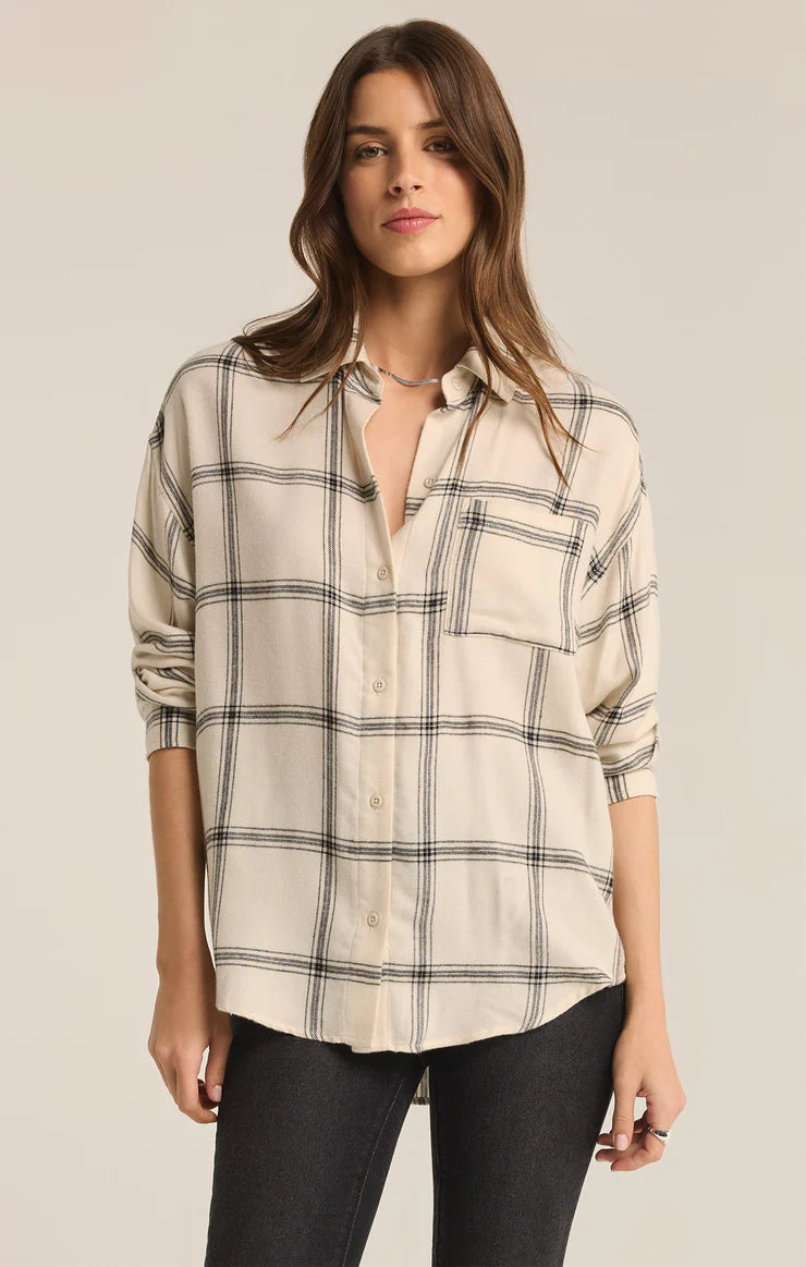 River Plaid Button Up Top | Z Supply