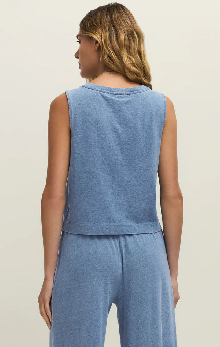 Sloane V-Neck Denim Tank | Z Supply