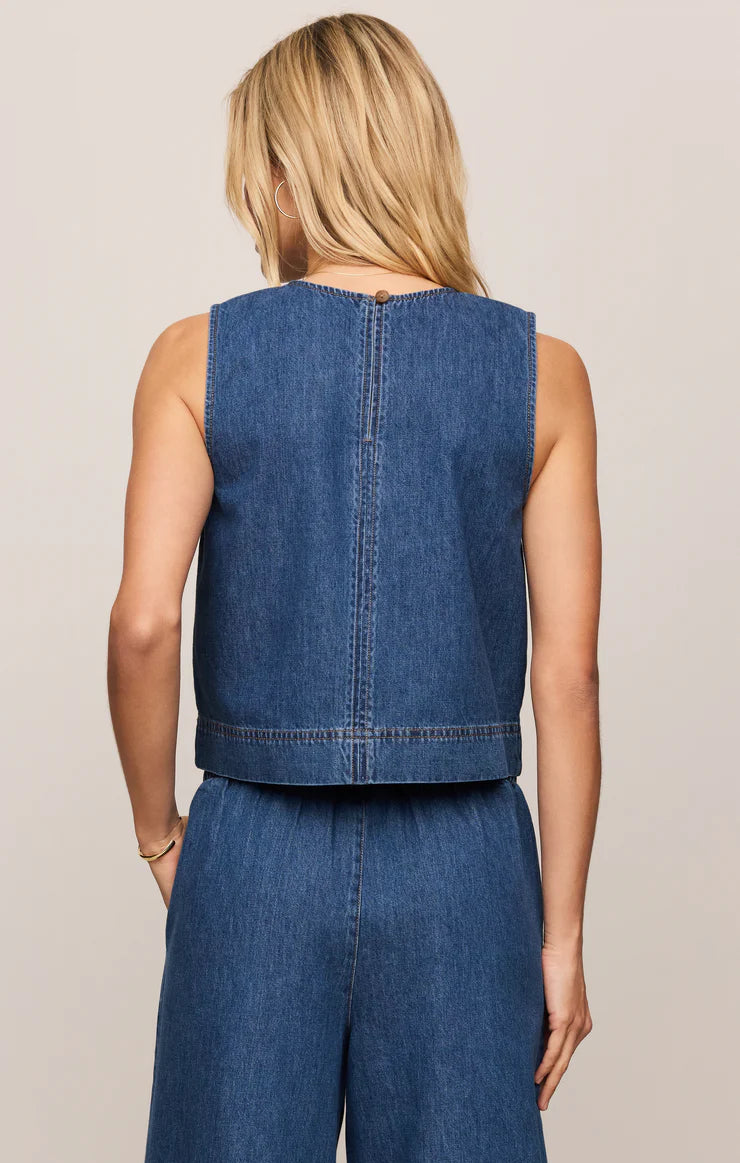 Sun Seeker Denim Top | Z Supply