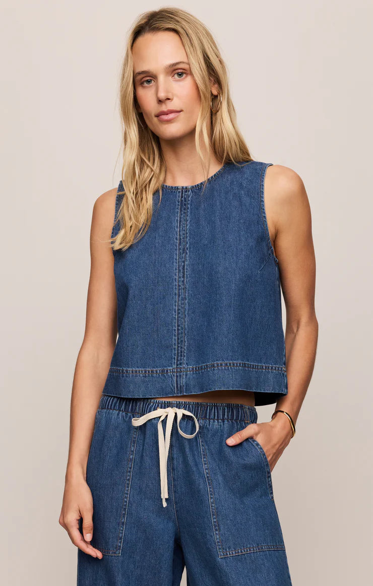 Sun Seeker Denim Top | Z Supply