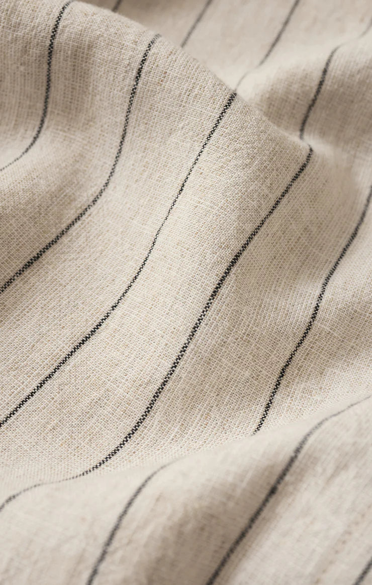 Alfie Striped Linen Button Up Top | Z Supply