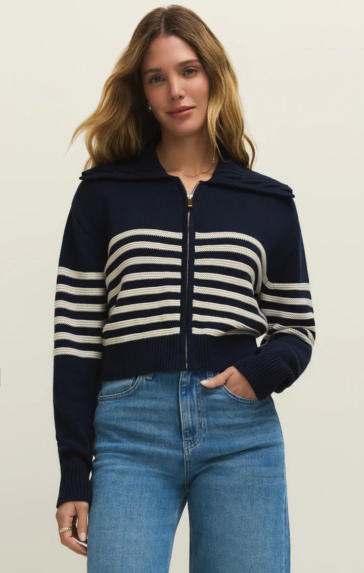 Kovac Striped Sweater Jacket | Z Supply