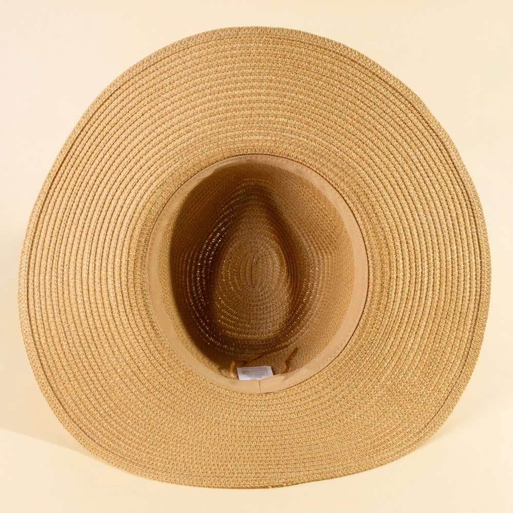 Beaded Summer Straw Hat | Anarchy Street