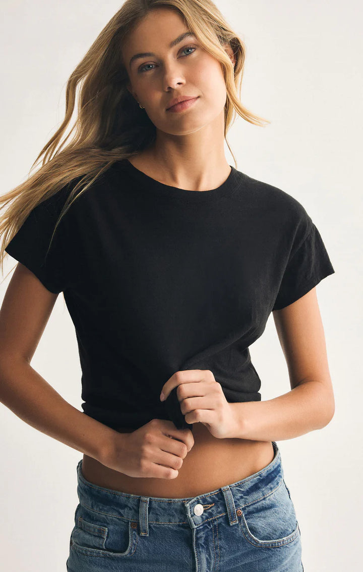 Modern Slub Tee - Black | Z Supply