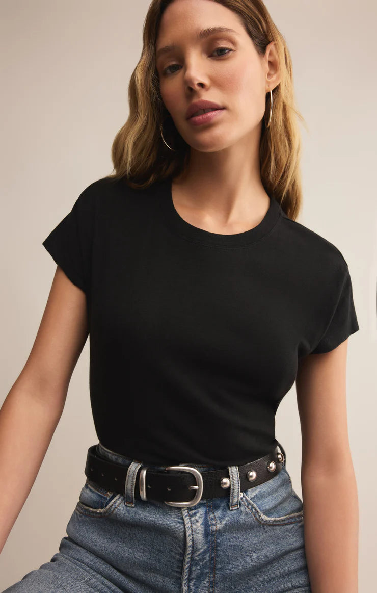 Modern Slub Tee - Black | Z Supply