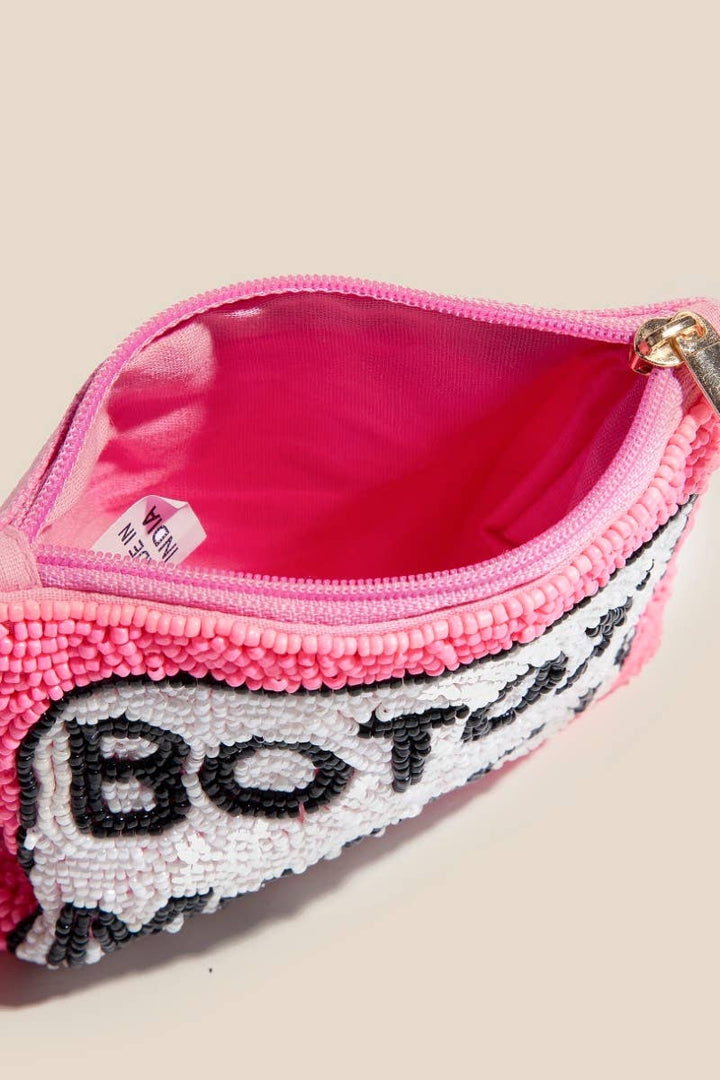 Seed Beaded Botox Money Coin Purse | Anarchy Street