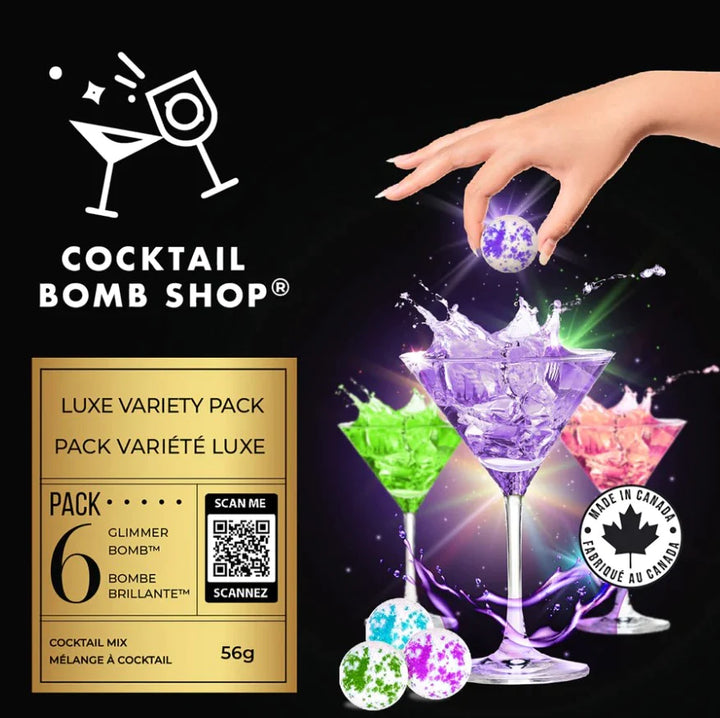 Luxe Variety Cocktail Bombs 6 Pack | Cocktail Bomb Shop