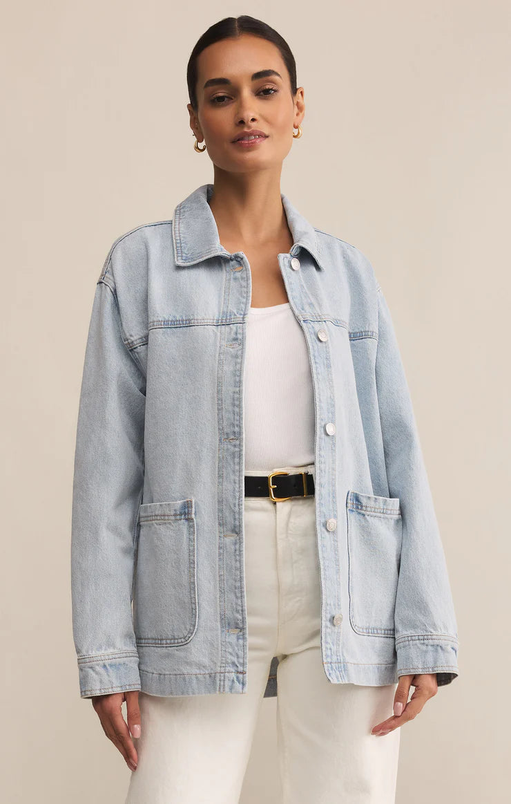 On The Road Relaxed Denim Jacket | Z Supply