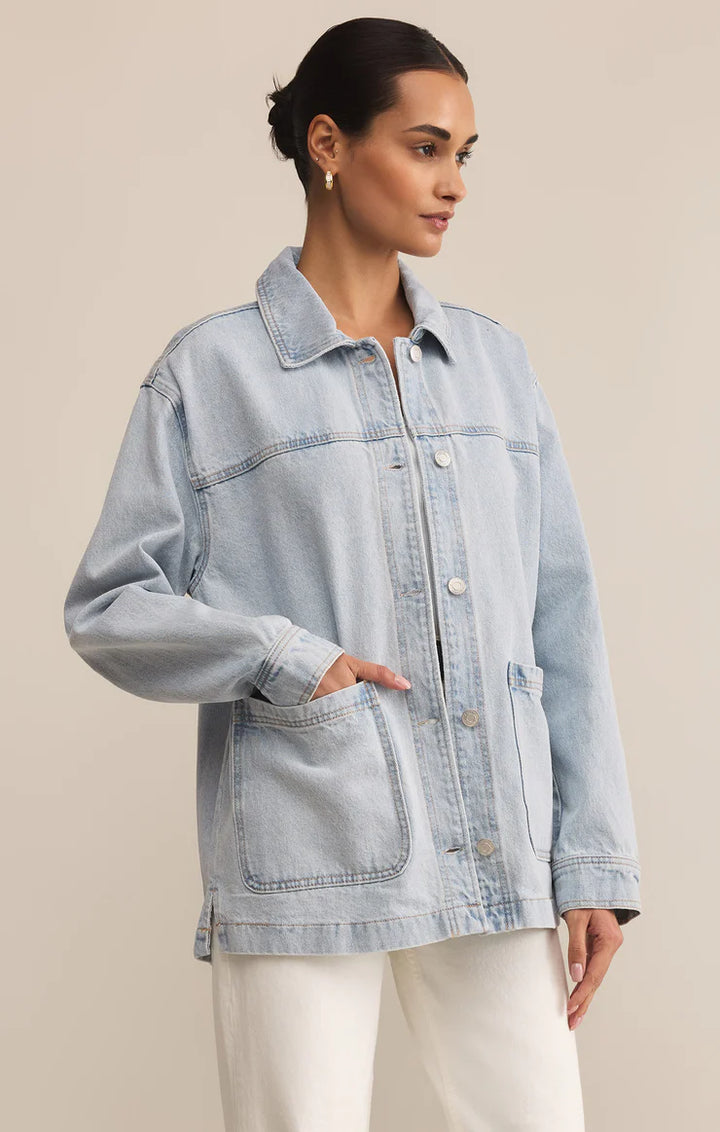 On The Road Relaxed Denim Jacket | Z Supply