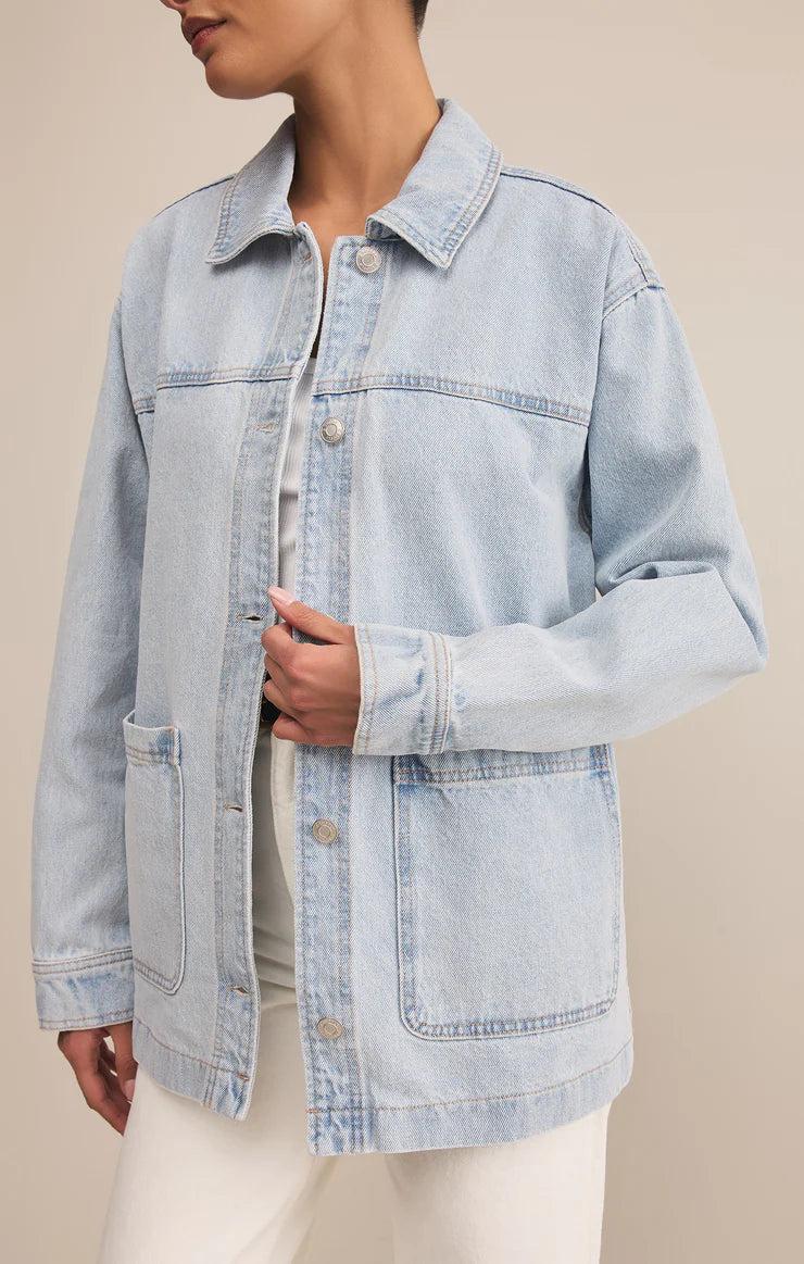 On The Road Relaxed Denim Jacket | Z Supply