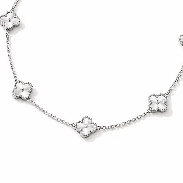 Clover Station Silver Necklace | Alysha James Jewelry