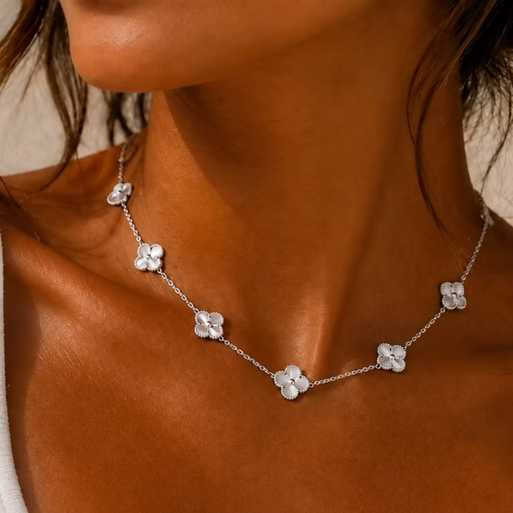 Clover Station Silver Necklace | Alysha James Jewelry