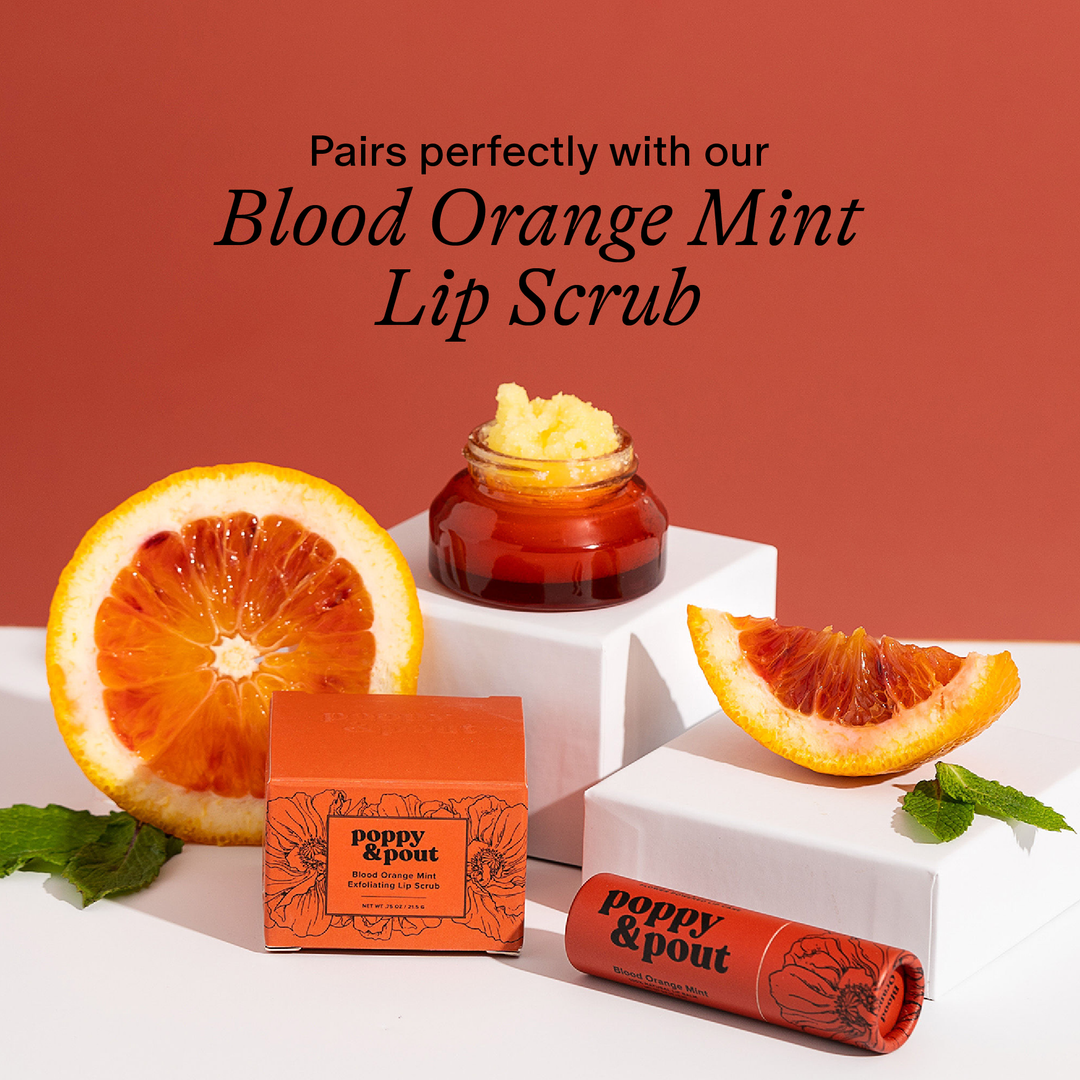 Blood Orange Mint Lip Balm | Poppy & Pout