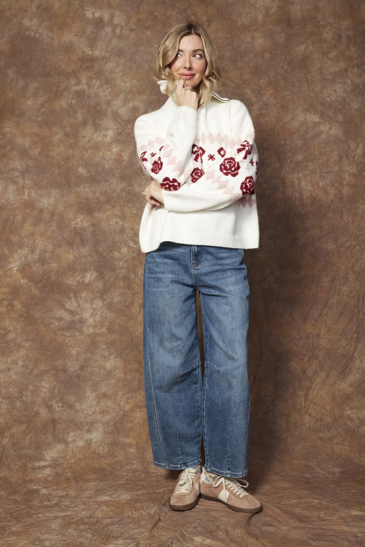 Giorgia Bow Sweater | RD Style