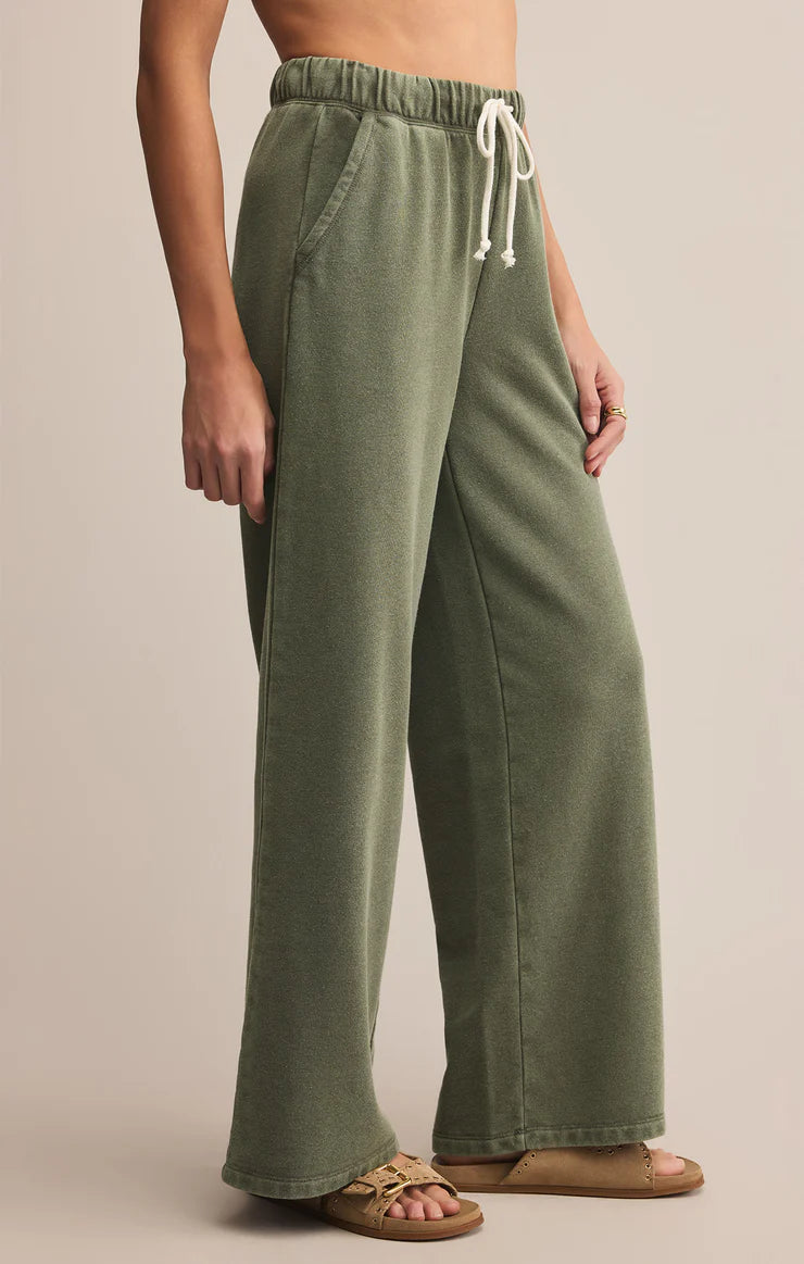 Hunter Knit Denim Pant - Hunter Green | Z Supply