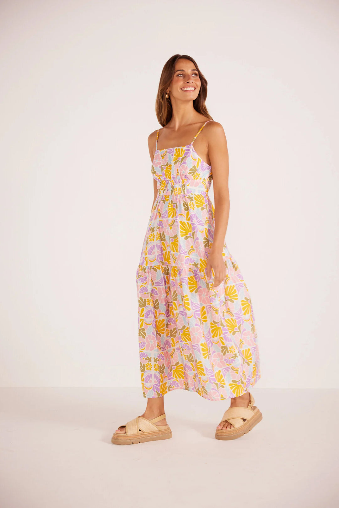 Soleil Strappy Midi Dress | Minkpink - Clearance