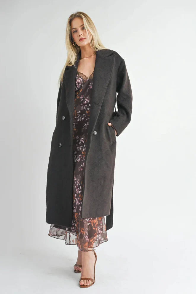 Attraction Double Breasted Coat | Sage the Label