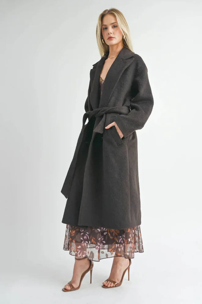 Attraction Double Breasted Coat | Sage the Label