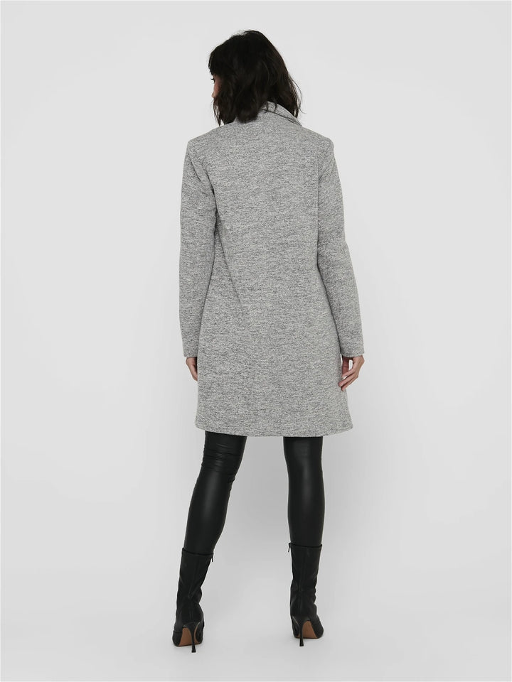 Carrie Long Coat - Light Grey | Only - Clearance