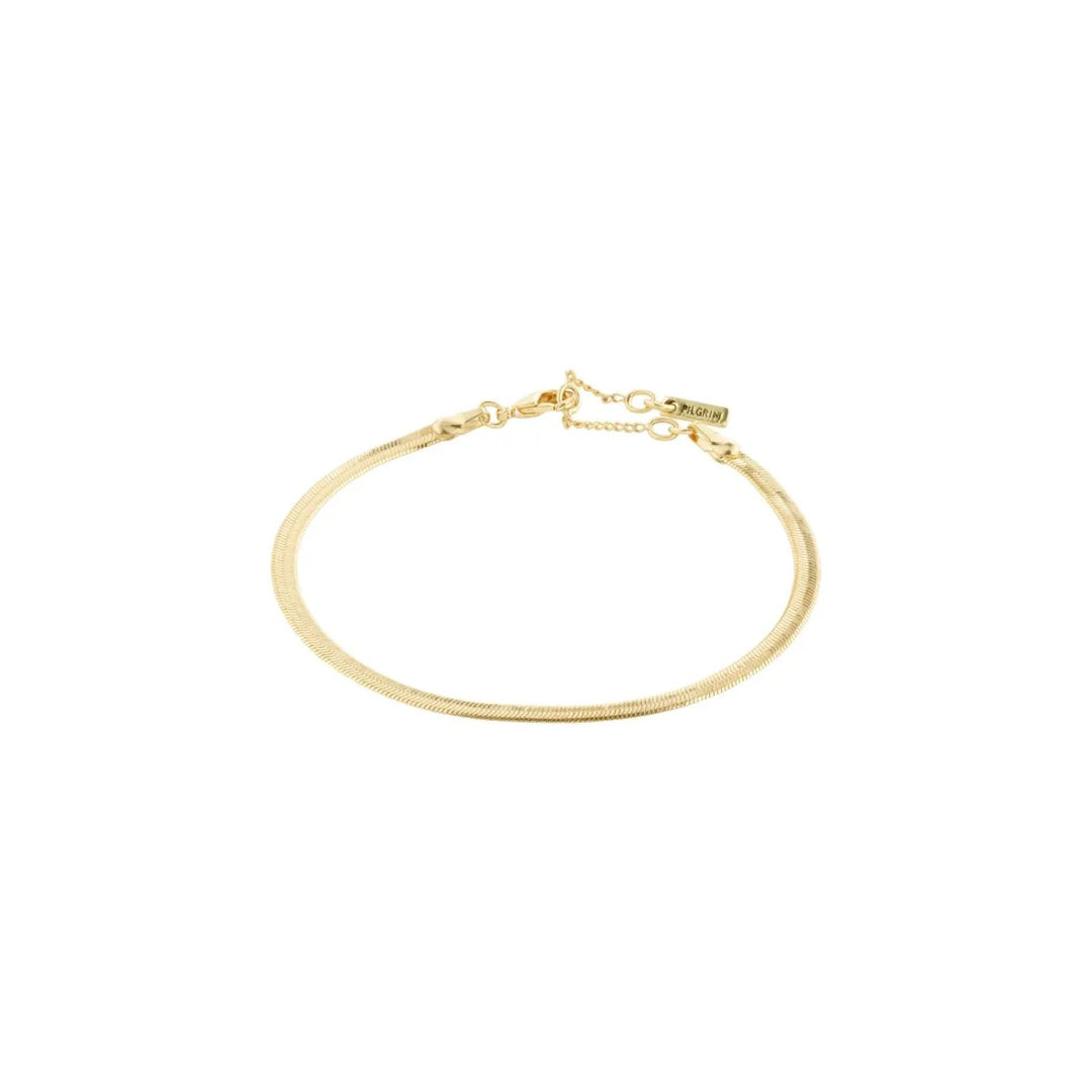 Joanna Snake Chain Bracelet - Gold | Pilgrim