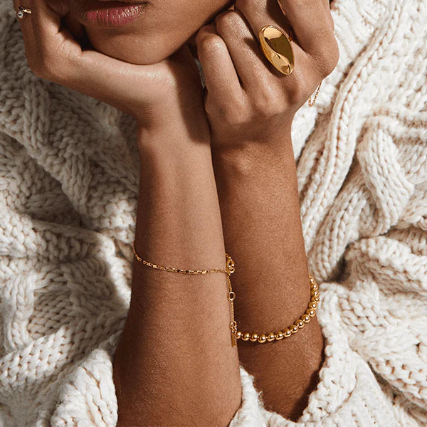 Mabelle Gold Bracelet | Pilgrim