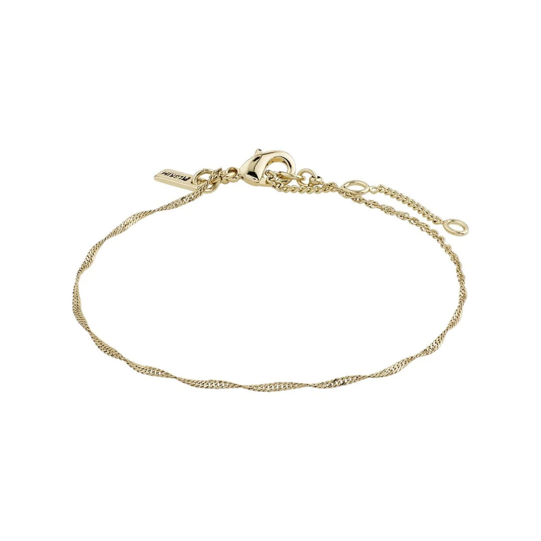 Peri Twirl Bracelet - Gold | Pilgrim