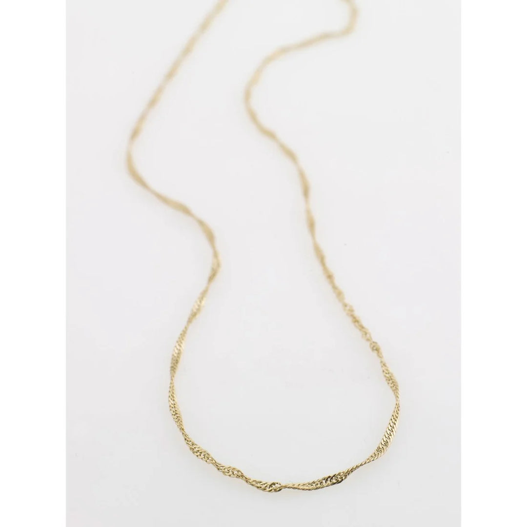 Peri Twirl Chain Necklace - Gold | Pilgrim