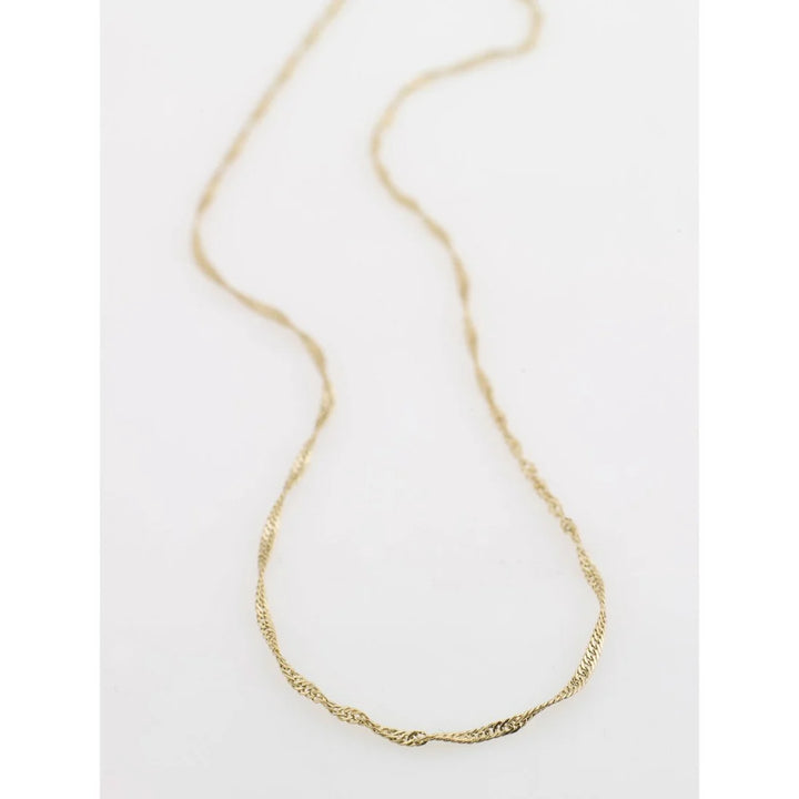 Peri Twirl Chain Necklace - Gold | Pilgrim