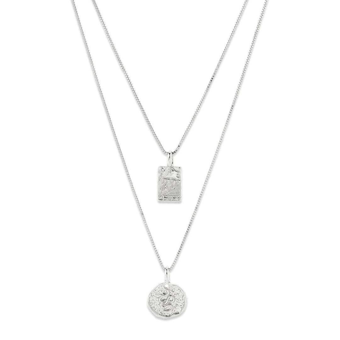 Valkyria 2-in-1 Necklace - Silver | Pilgrim
