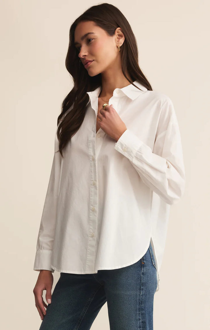 Elevated Poplin Button Up | Z Supply