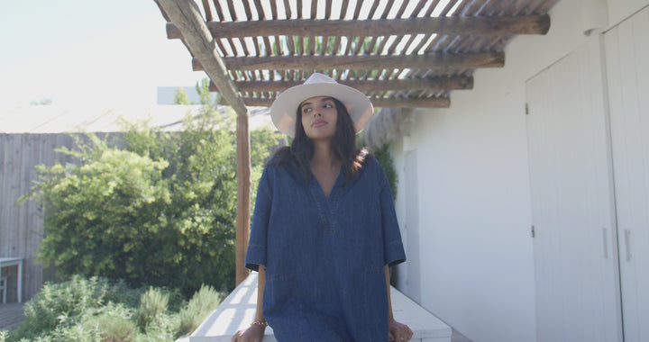 Evelina Denim Dress | Gentle Fawn