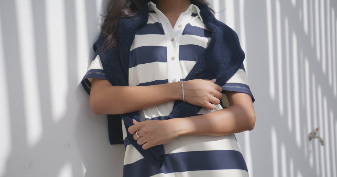 Colby Rugby Stripe Dress | Gentle Fawn