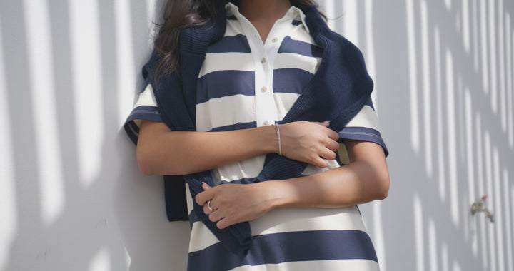 Colby Rugby Stripe Dress | Gentle Fawn