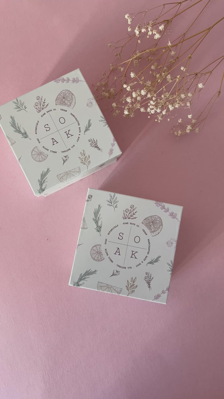 Mini Bath Bomb Gift Box | SOAK Bath Co