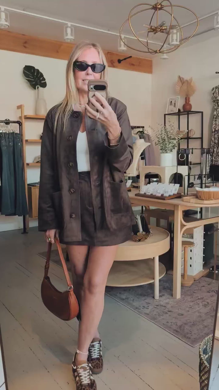 Decker Suede Chore Coat | Z Supply