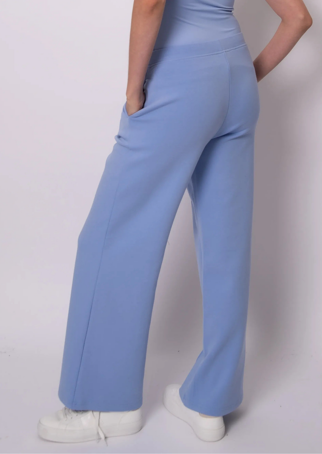 Pantalon en maille douce Prida - Rouge bordeaux | RD STYLE